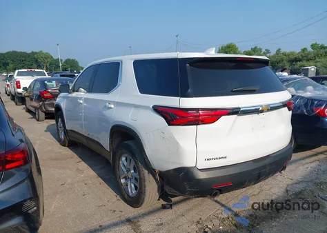 2023 Chevrolet Traverse Fwd Ls from USA, damaged, VIN 1GNERFKW8PJ186110